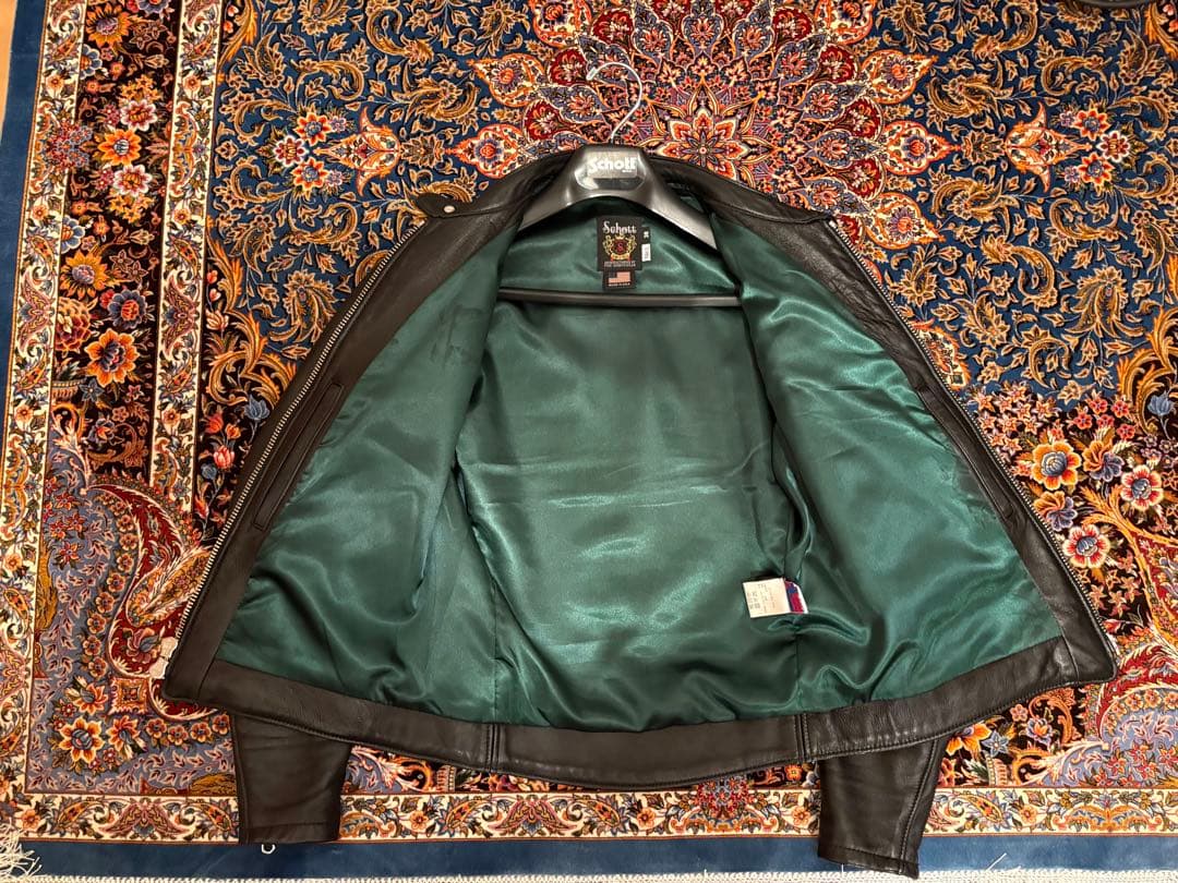 超美品✨希少schott 244US Tallラムレザー38インチ