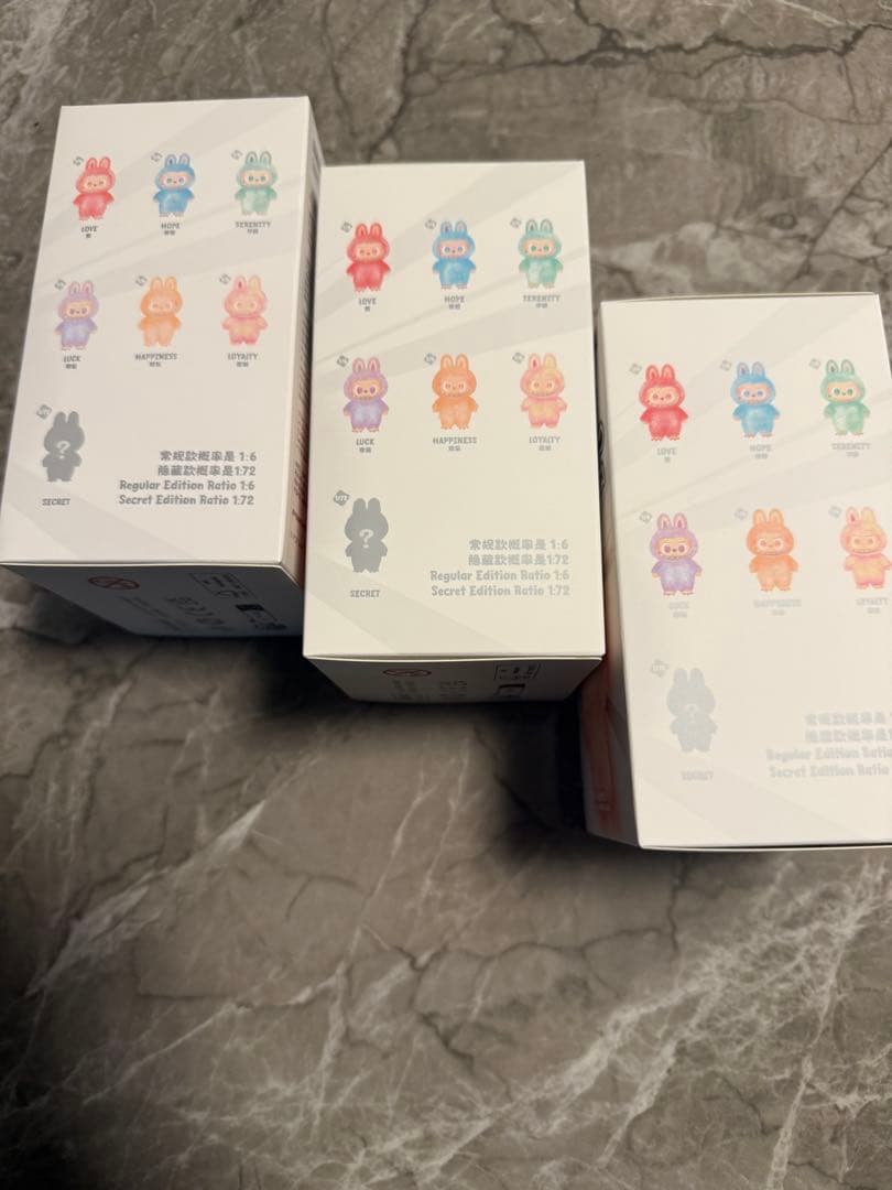 POP MART ラブブ　エナジー　3個セット　公式サイト購入品　未開封