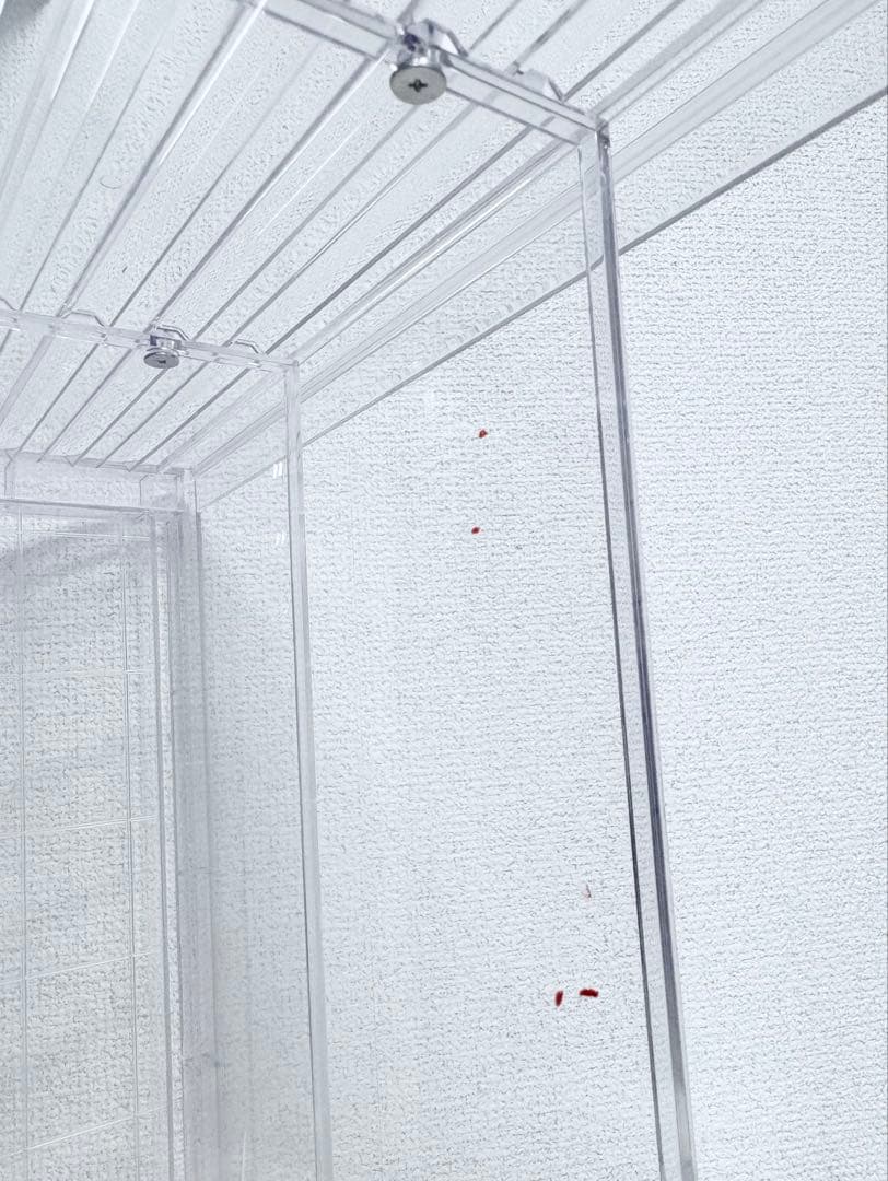 2個 popmart POP ディスプレイボックス 400%クリア（組み立て式）