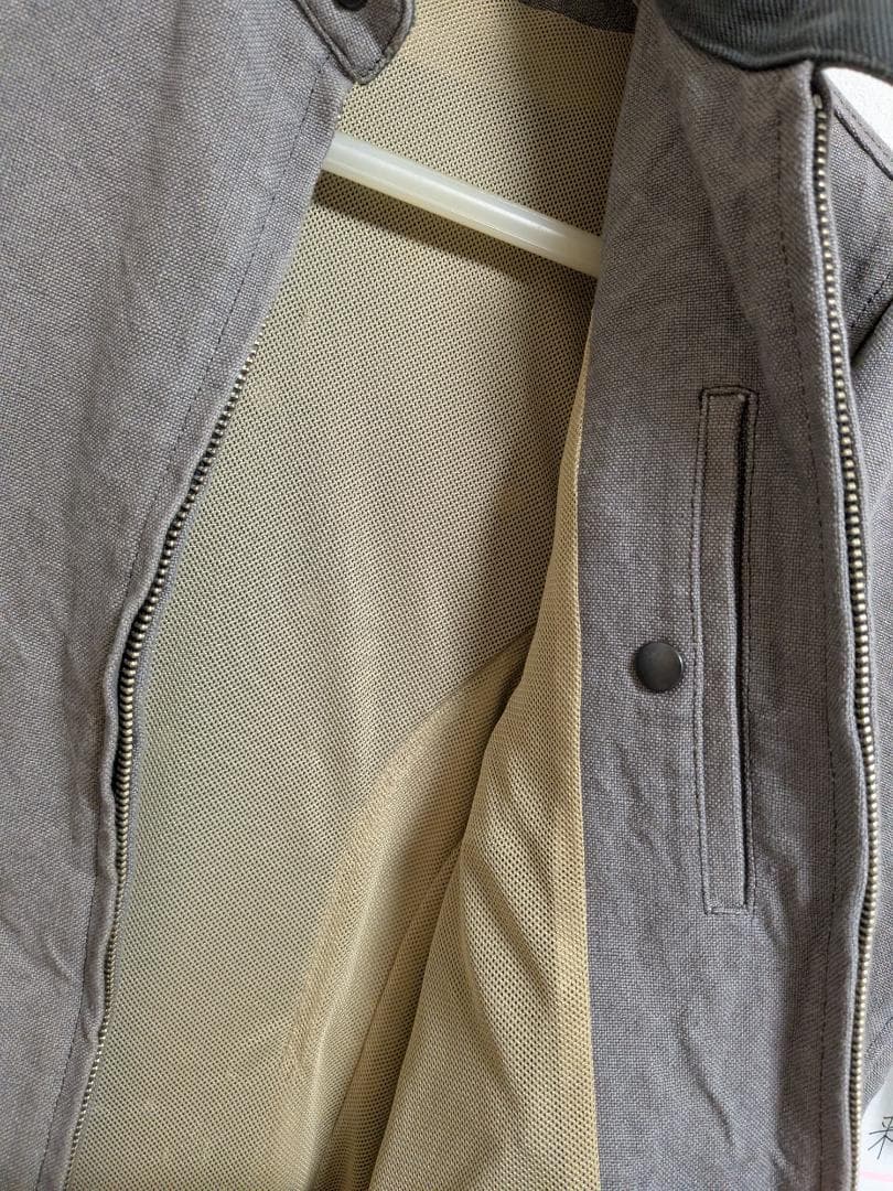 PAIR SLOPE ペアスロープ RA-3 リネン ライダース グレー