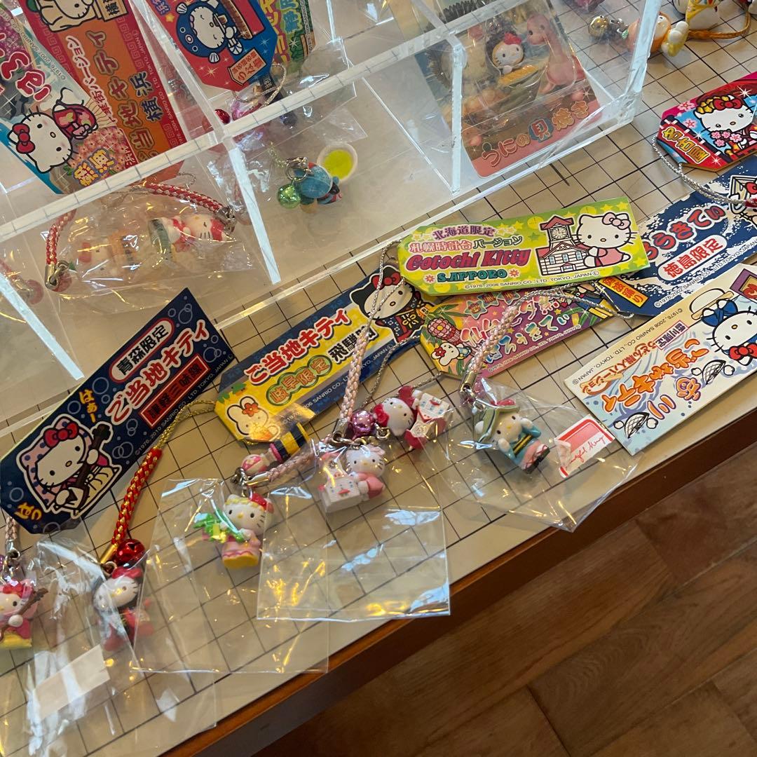 ハローキティ 90個 ご当地 キティ 根付 ストラップ まとめ売り