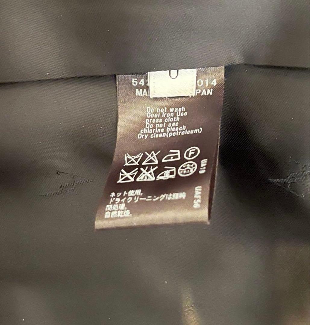 【週末限定価格】美品☆アストラット　ウール　カシミヤ　チェスターコート　ブラック