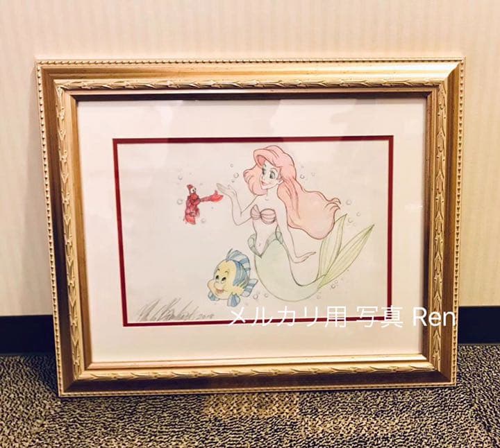 ディズニー リトルマーメイド 原画 ２枚セット