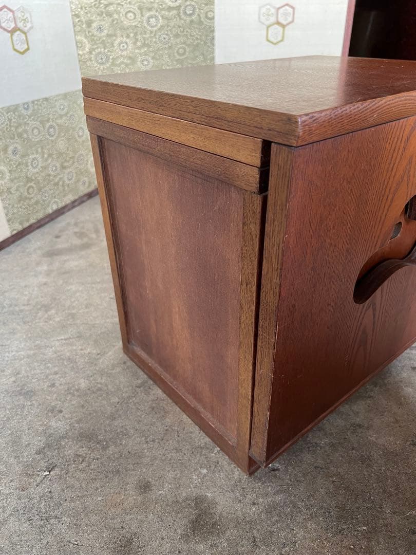 片袖机 折りたたみ文机 レトロ家具 アンティーク 時代家具