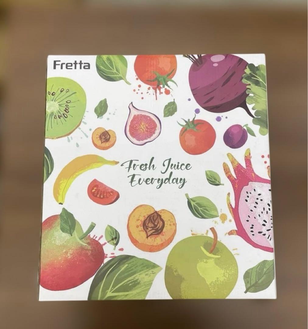 値下げ中114 Fretta ジューサー 10.8cm広い投入口 1L大容量