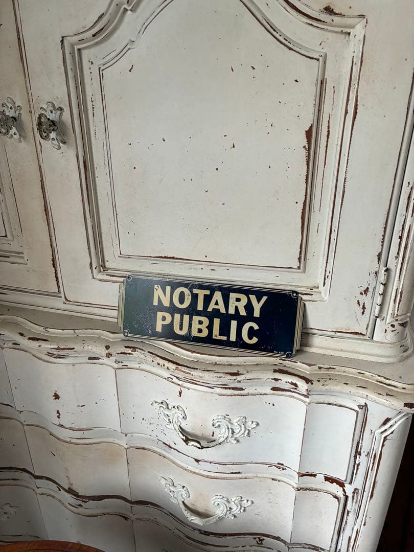 アンティーク　メタル　サイン　プレート　標識　看板②　ニューヨーク　アメリカレア