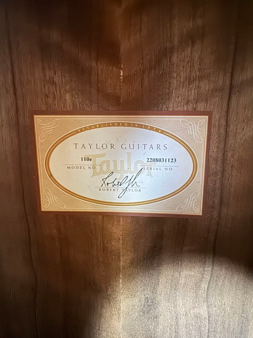 taylor 110e エレアコ