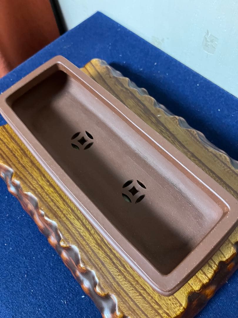 406 盆栽　盆栽鉢　植木鉢　中国鉢　宣興