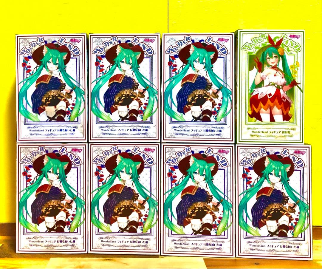 初音ミク　フィギュア　長靴をはいた猫　長靴を履いた猫　新品未開封