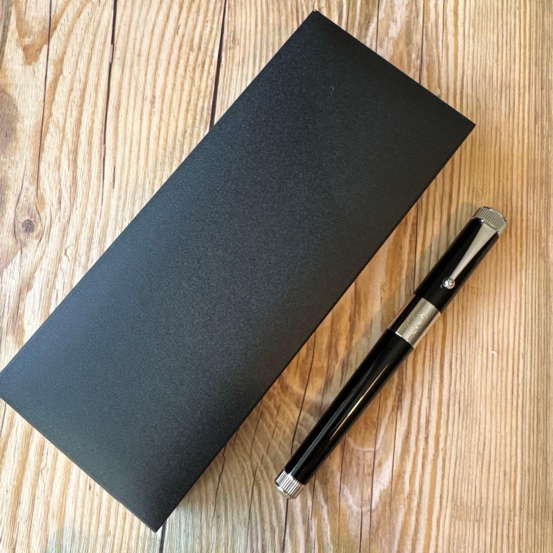 伊東屋ロメオ(ROMEO)No.3万年筆ブラックBニブ廃番品