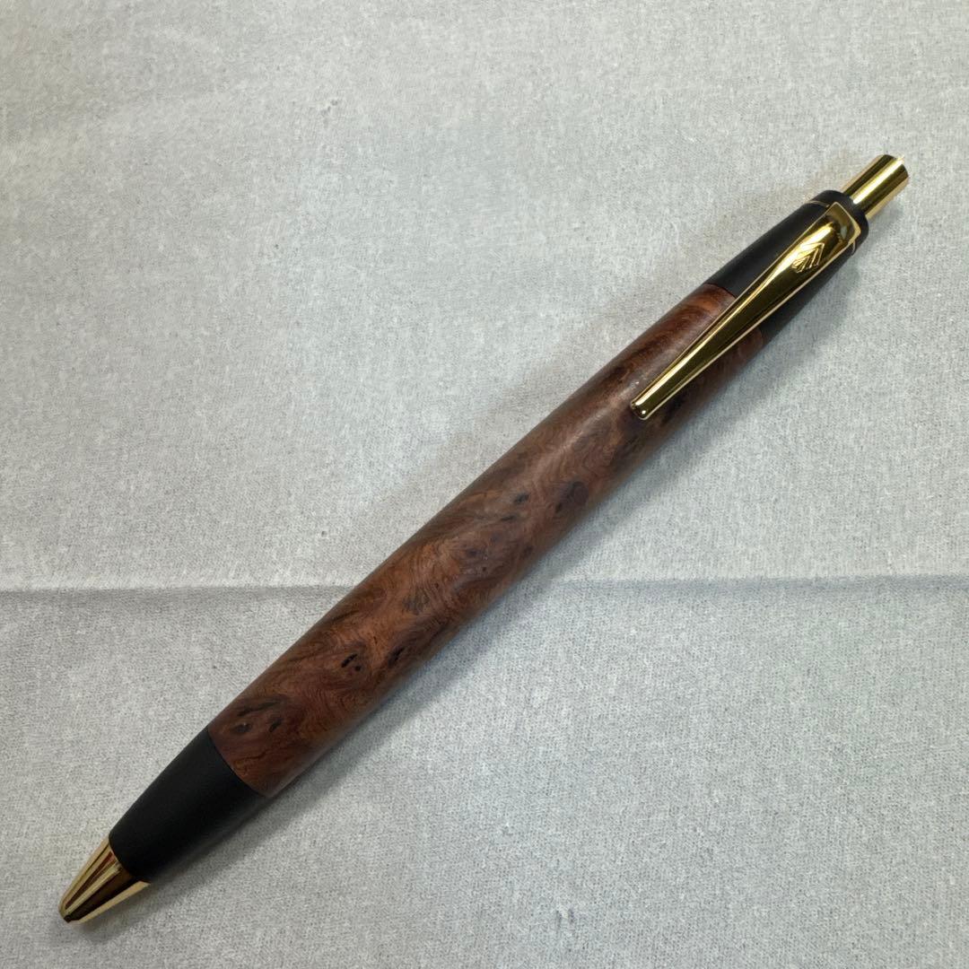 急ぎ大特価　 2023s野原工芸「特上花梨瘤スタンダードボールペン」
