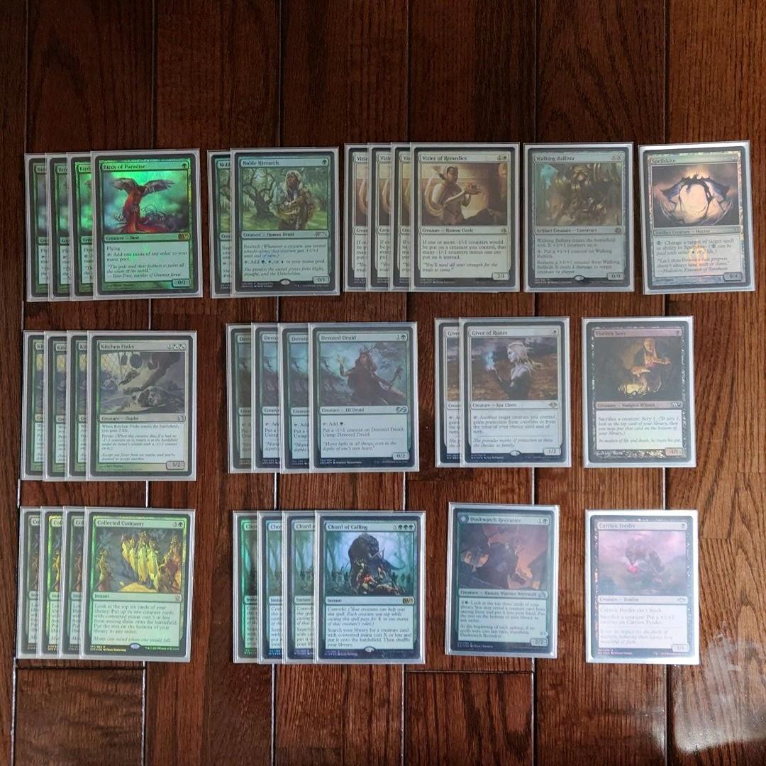 モダン ドルイドコンボ ヘリオッドカンパニー フルフォイル デッキ