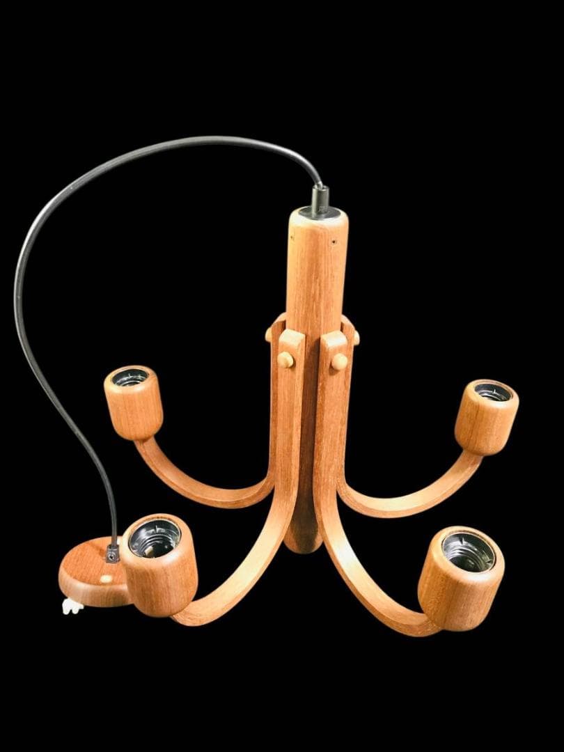 ★最高級チーク材極上 Domus Candela 70年代 ドムス シャンデリア