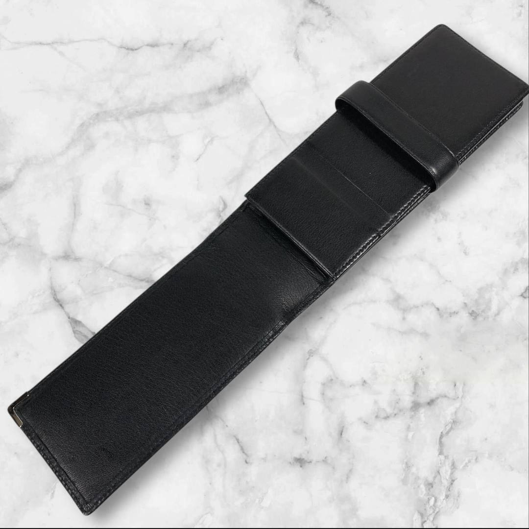 美品 モンブラン ペンケース マイスターシュティック ホワイトスター 3本用