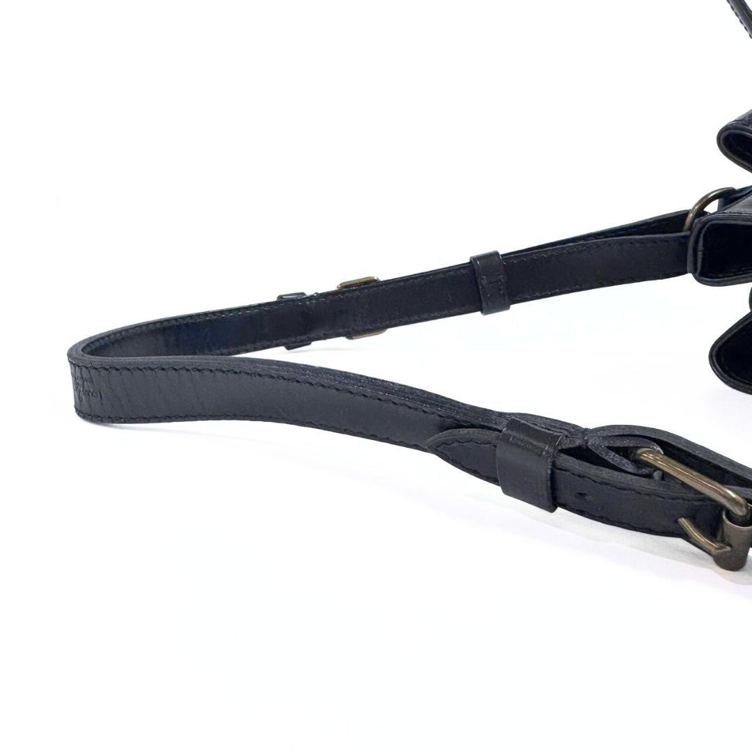 ルイヴィトン エピ プチノエ 巾着 ショルダーバッグ 黒 M44102