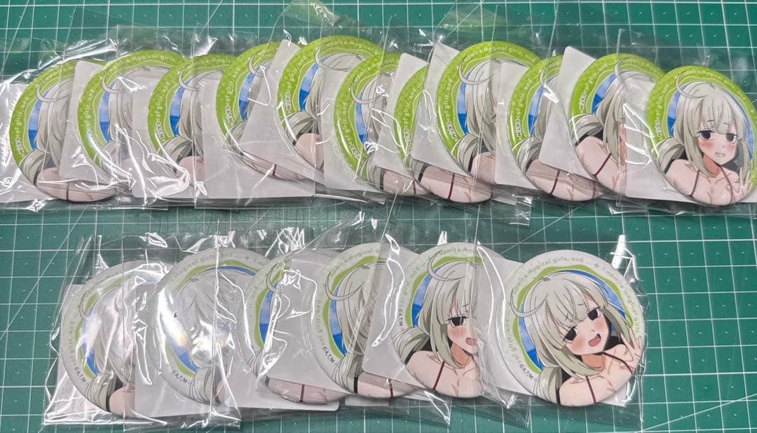 魔法少女にあこがれて　DMMスクラッチ　阿良河キウィ　缶バッジ