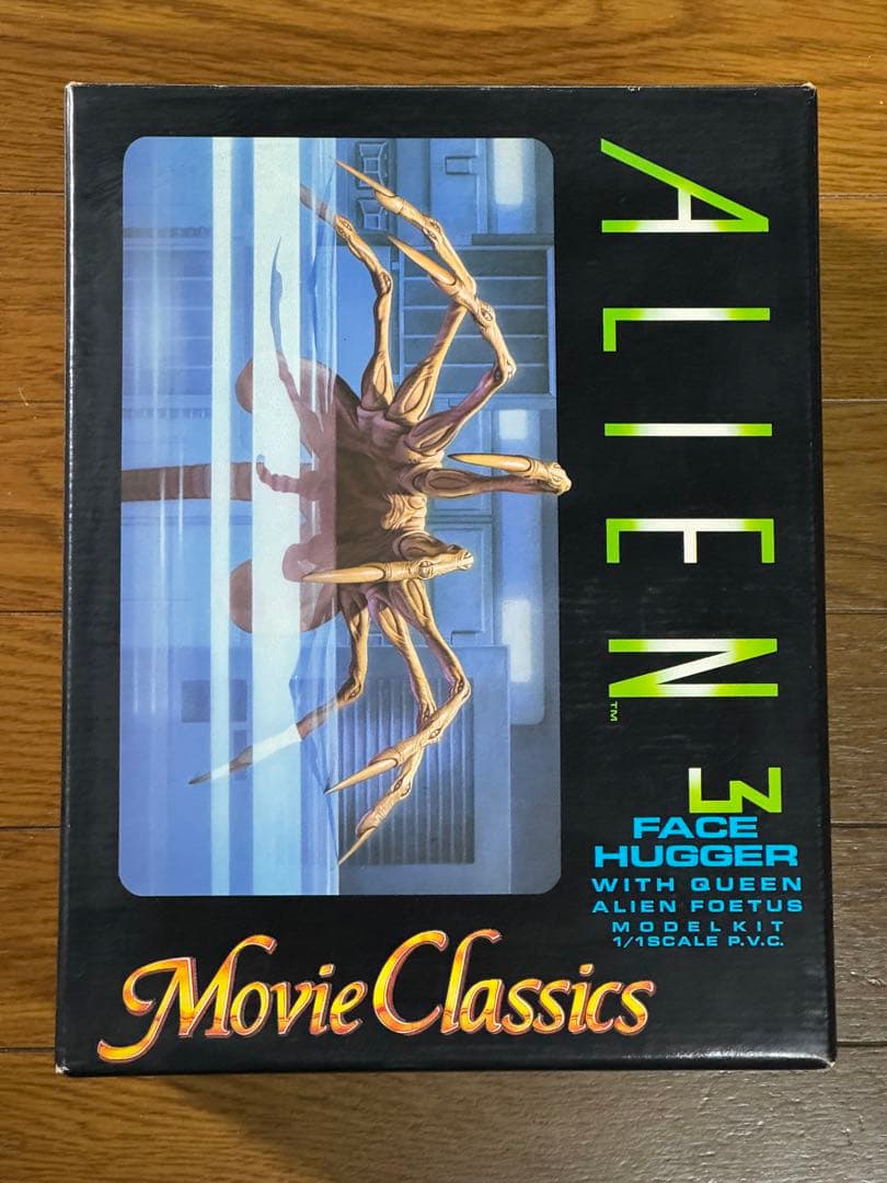 ツクダホビー HALCYON 1/1 フェイスハガー エイリアン3 ソフビキット