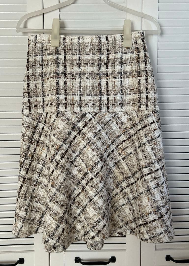 ®️※プロフィール必読！大量出品中ANAYI ラメスラブツイードスカート