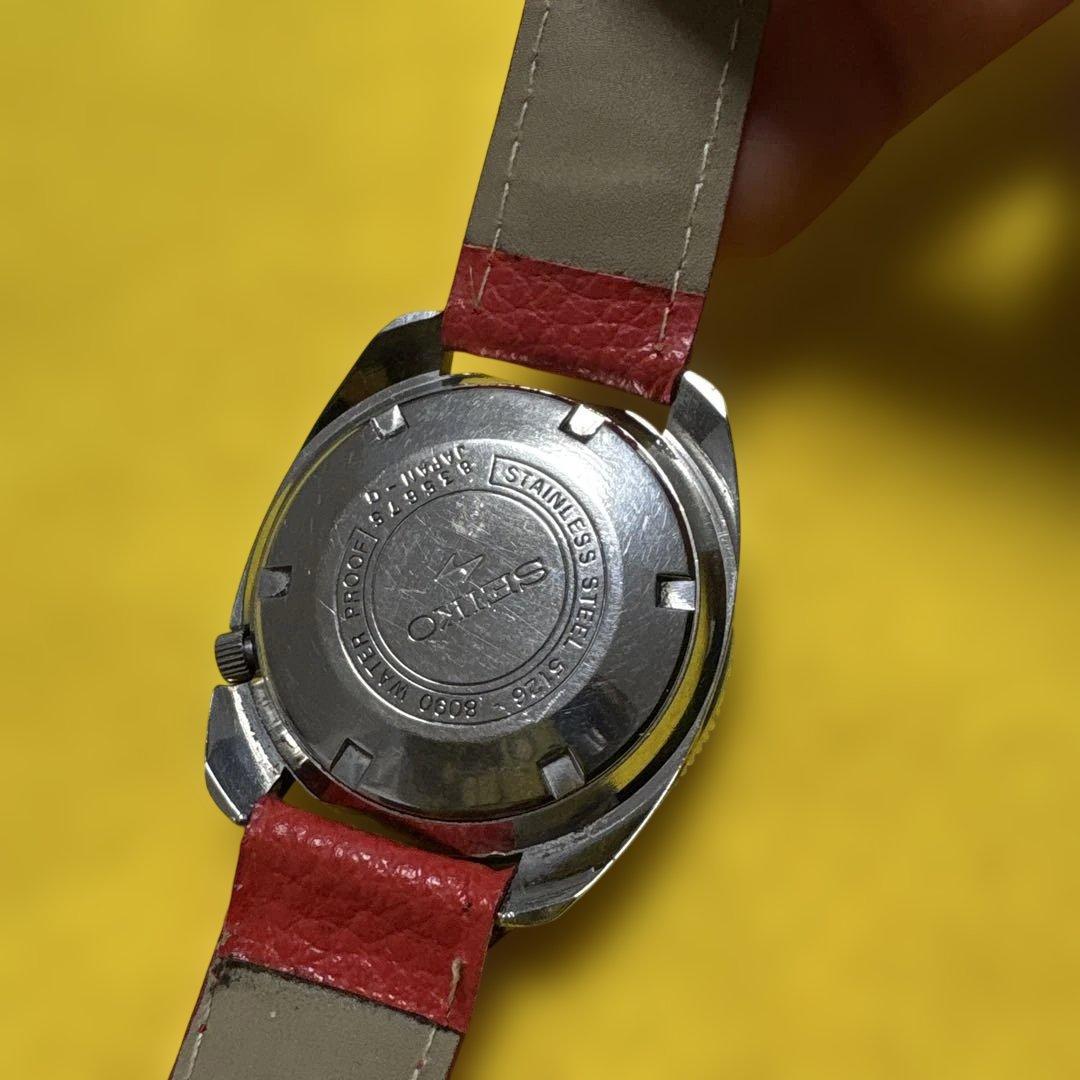 セイコー5　仮面ライダー　本郷猛モデル　5126-8090動作確認済みです。