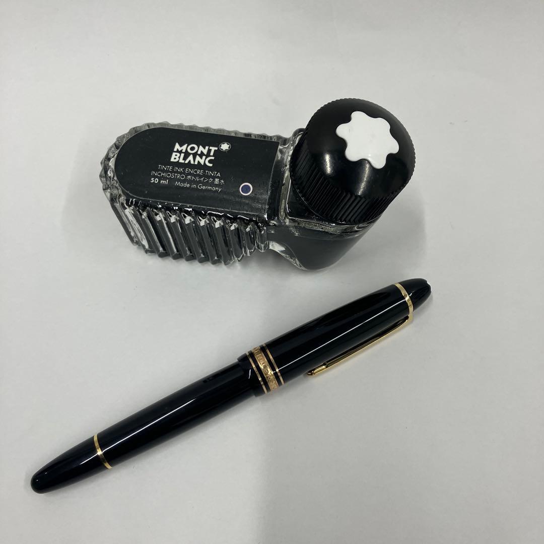 MONT BLANC 万年筆とインクボトルセット