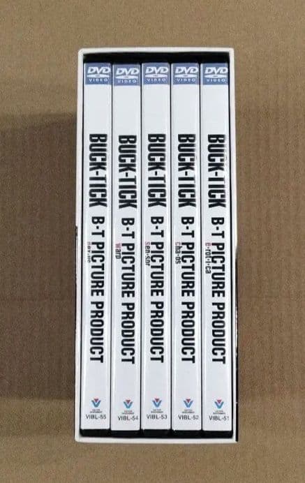 BUCK-TICK B-T PICTURE PRODUCT DVD 特典完備