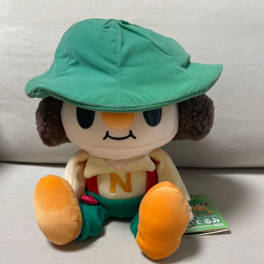 【タグ付き未使用品】できるかな スーパーDXぬいぐるみ ゴン太くん　ノッポさん