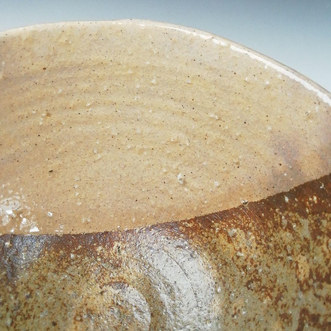 Ｔ８４　茶碗　『伊羅保茶碗』『掛分若松』『西尾香舟造』　共箱　抹茶碗　茶道具