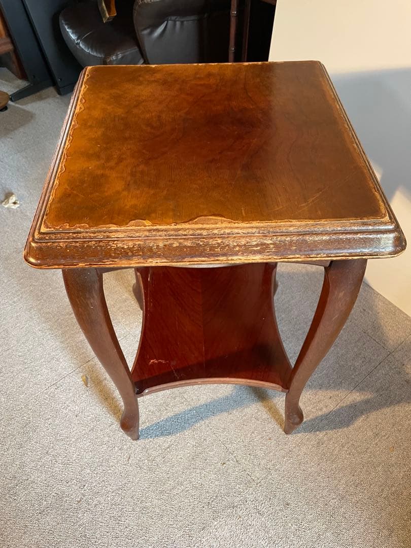 MARUNI マルニ木工　ベルサイユシリーズ　サイドテーブル　花台　猫脚　電話台