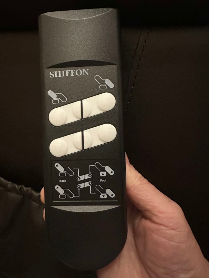 リクライニングチェア ダークブラウン