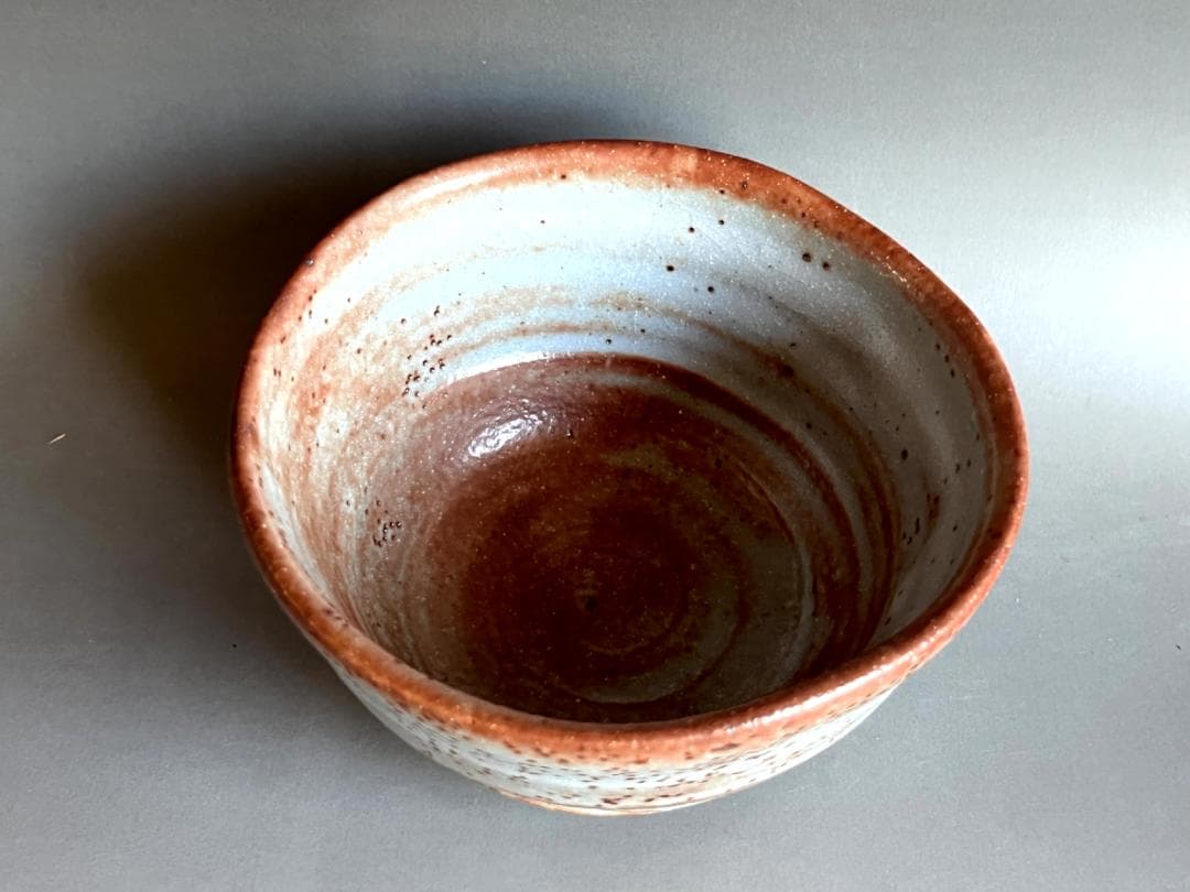 茶碗■鼠志野 紹二造 お茶道具 抹茶碗 共箱 古美術 時代物 骨董品■