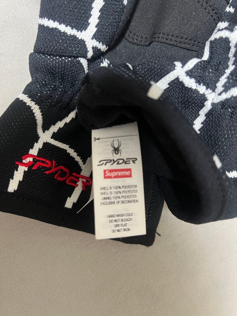 Supreme Spyder Gloves Black Mサイズ