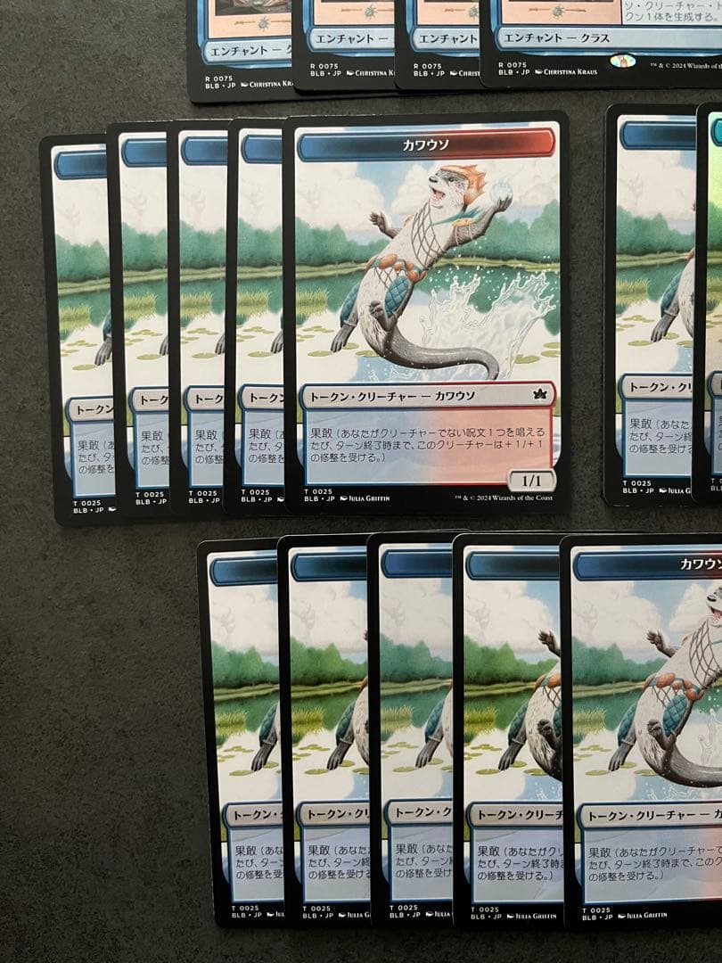 y*a様 MTG マジック ザ ギャザリング 嵐追いの才能 トークン 日本語 計