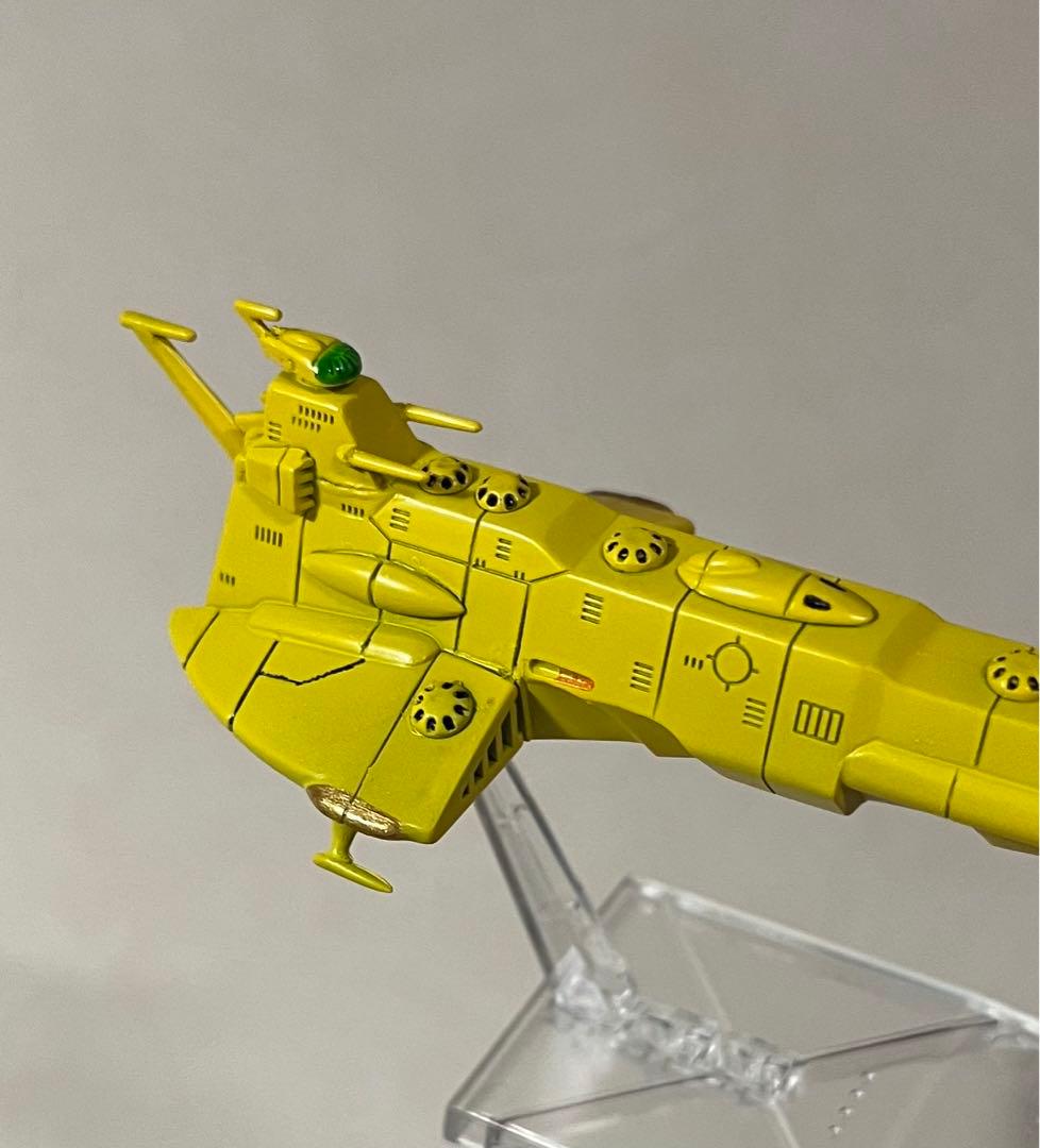 宇宙戦艦ヤマト3 メカコレ完成品　ガルマンガミラス大型戦闘艦