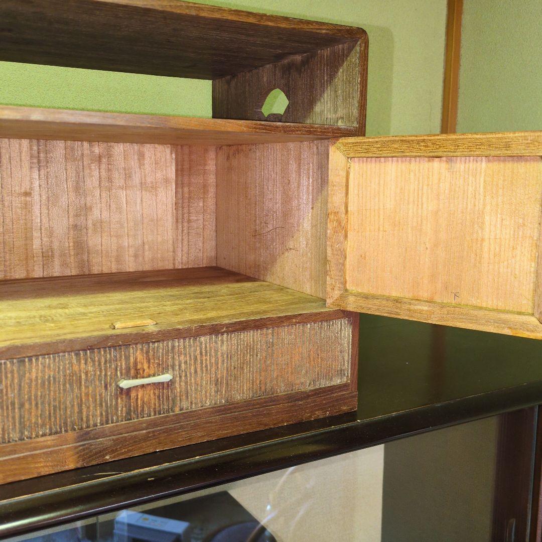 ★珍品★桐製 三味線用見台 箪笥 古箪笥 引出し箪笥 引出し棚 桐箪笥