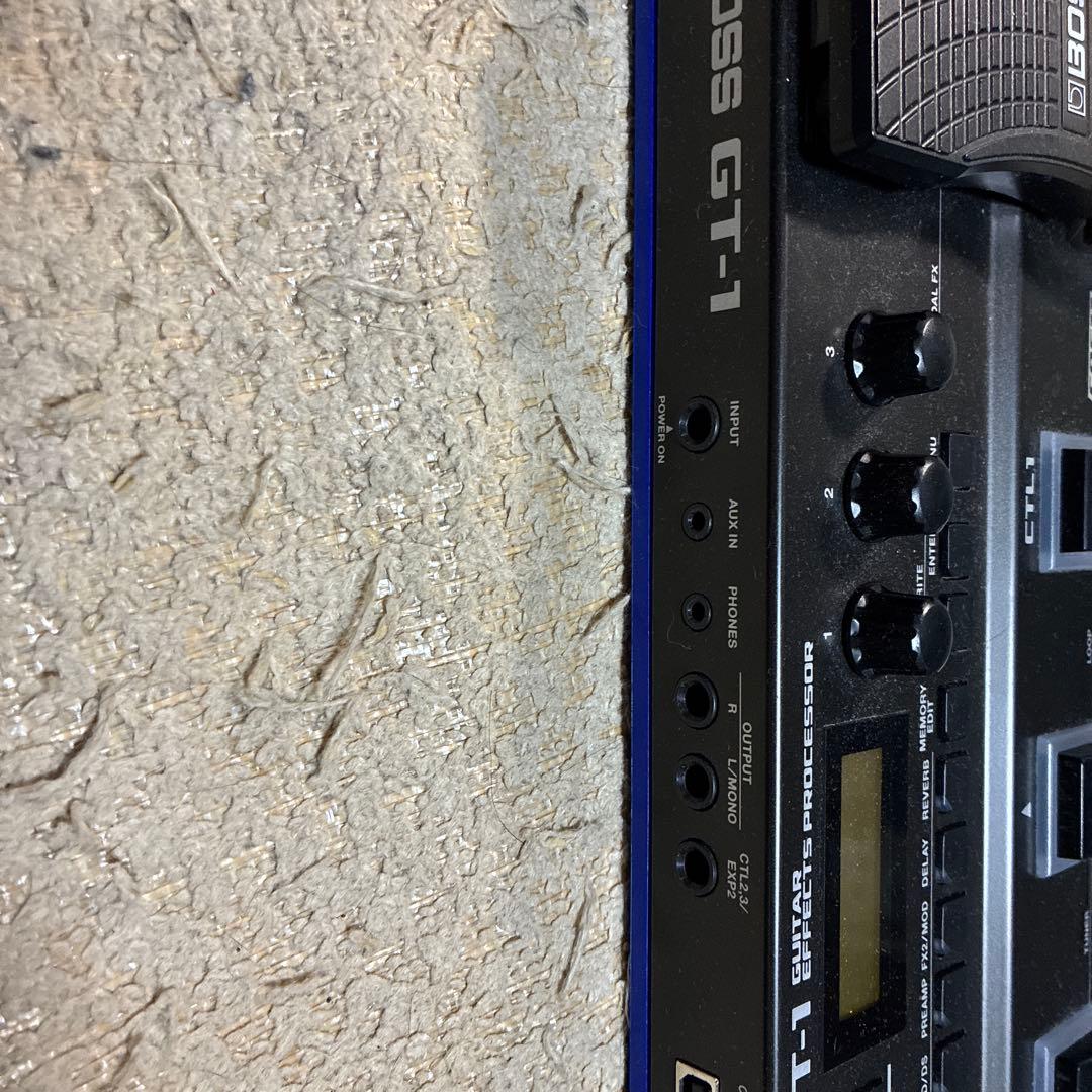 BOSS GT-1 + BOSS純正ACアダプタ　ギターエフェクター