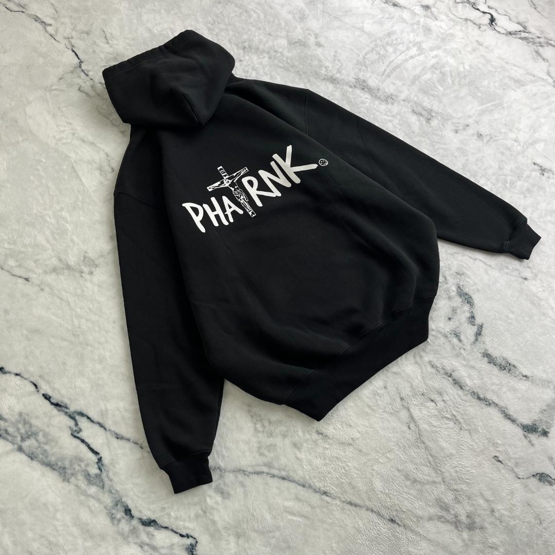 【超絶人気モデル・希少XXL】ファットランク☆ビッグロゴ入りパーカー/2977.