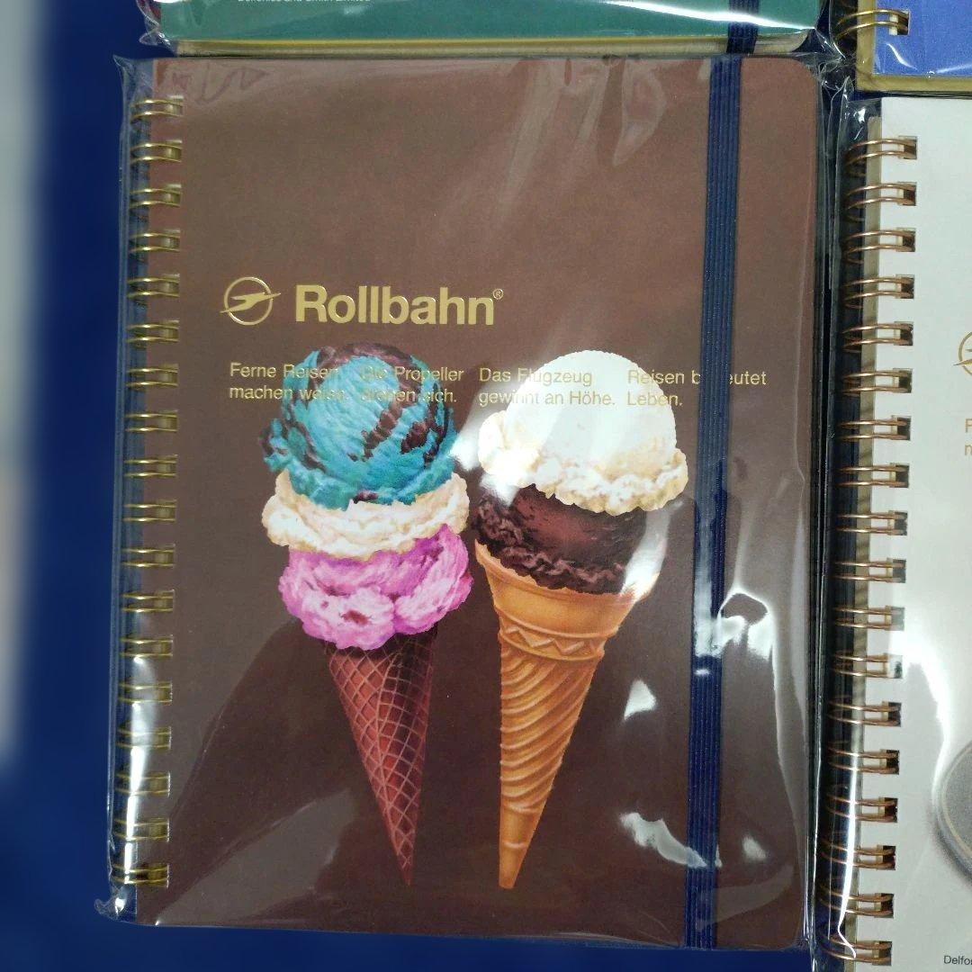 Rollbahn スイーツデザイン ノート 8冊セット　Ｌサイズ Mサイズ