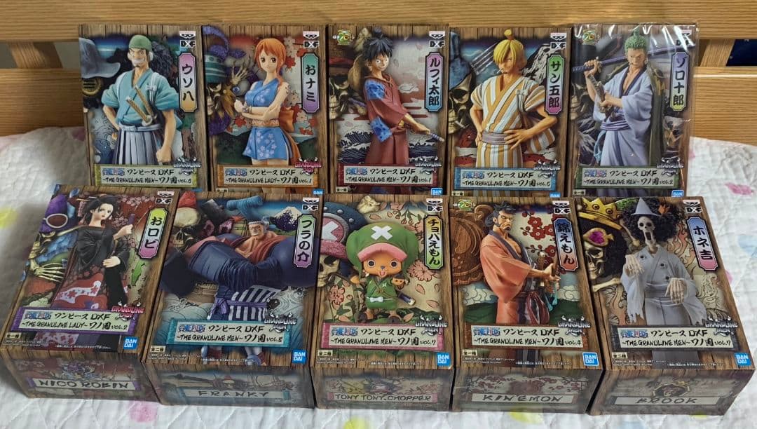 ワンピース ワノ国 DXF フィギュアセット