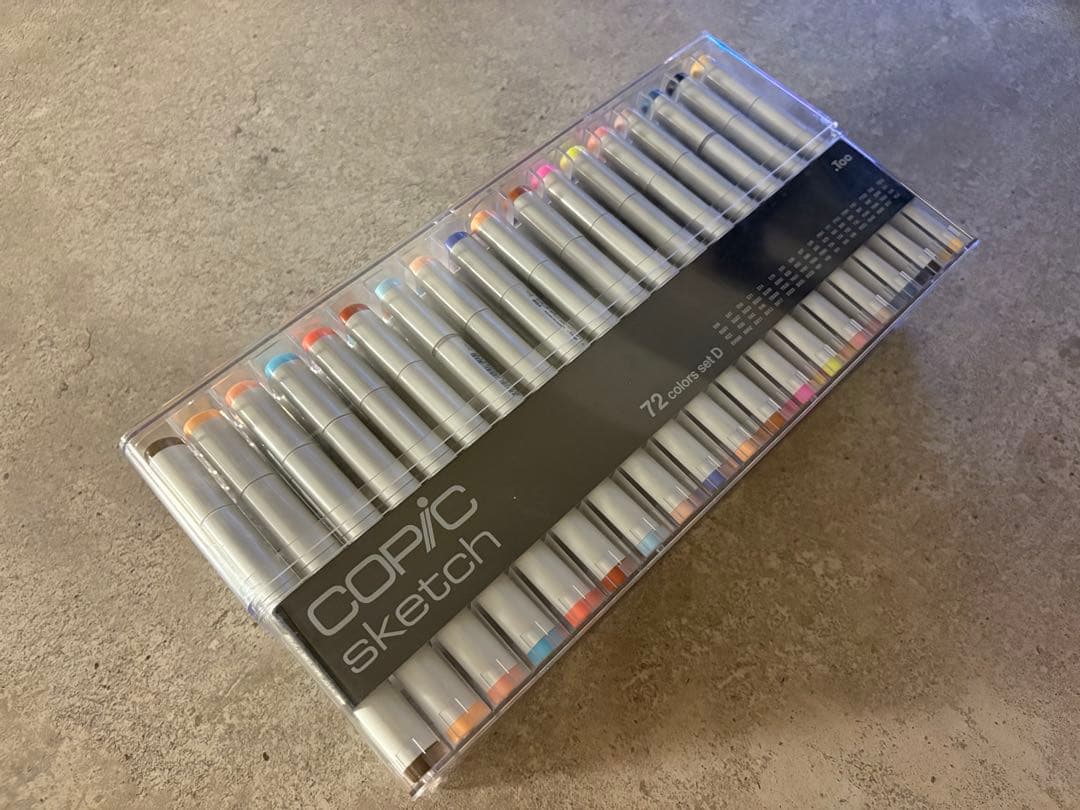 【本日限定価格】Too コピック スケッチ 72色 Dセット