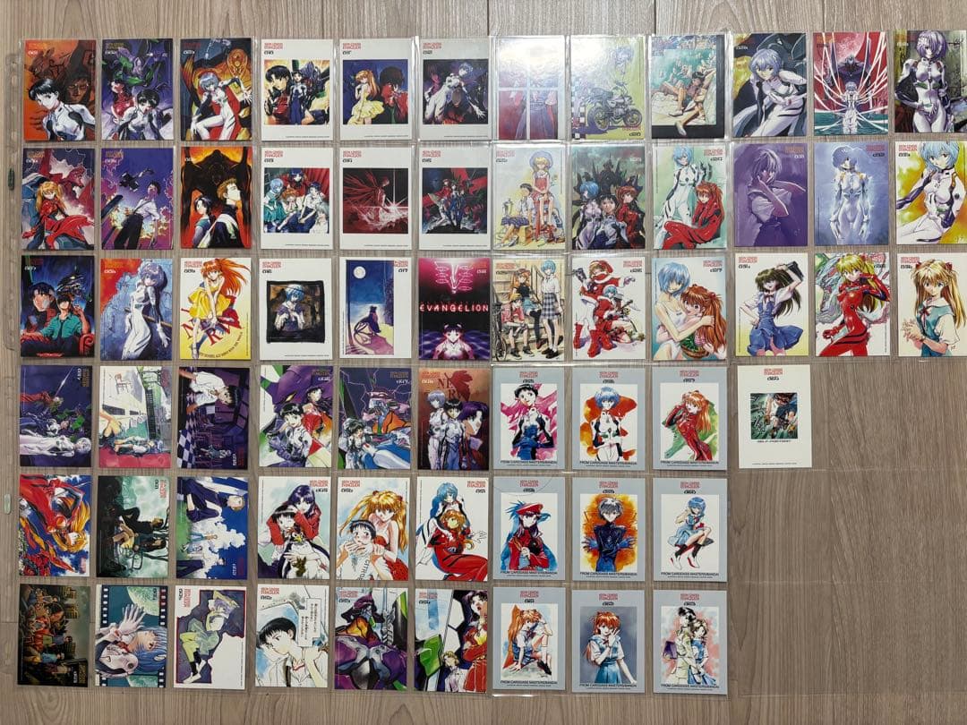 【全64種セット】新世紀エヴァンゲリオン　アートトレカブック