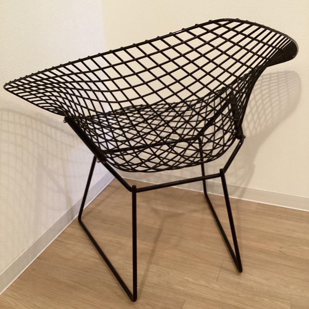 ハリーベルトイヤ　ダイヤモンドチェア　ブラック