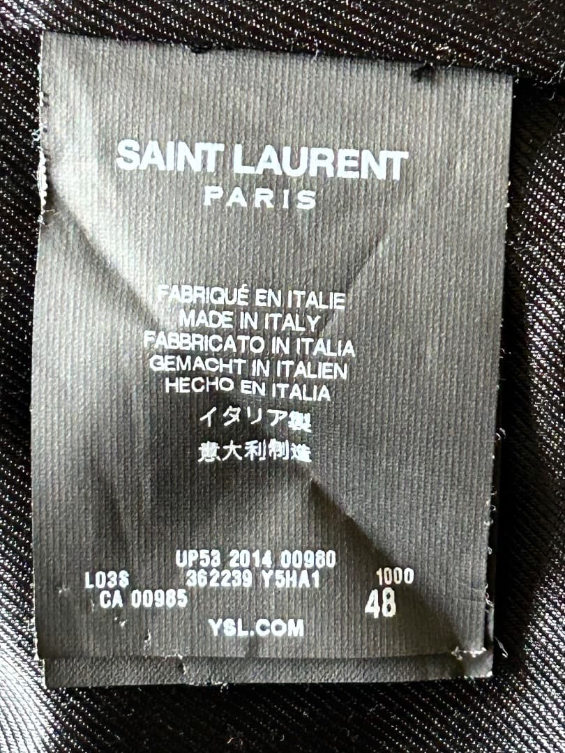 brand　Saint Laurent Paris 14AW　キースレザー