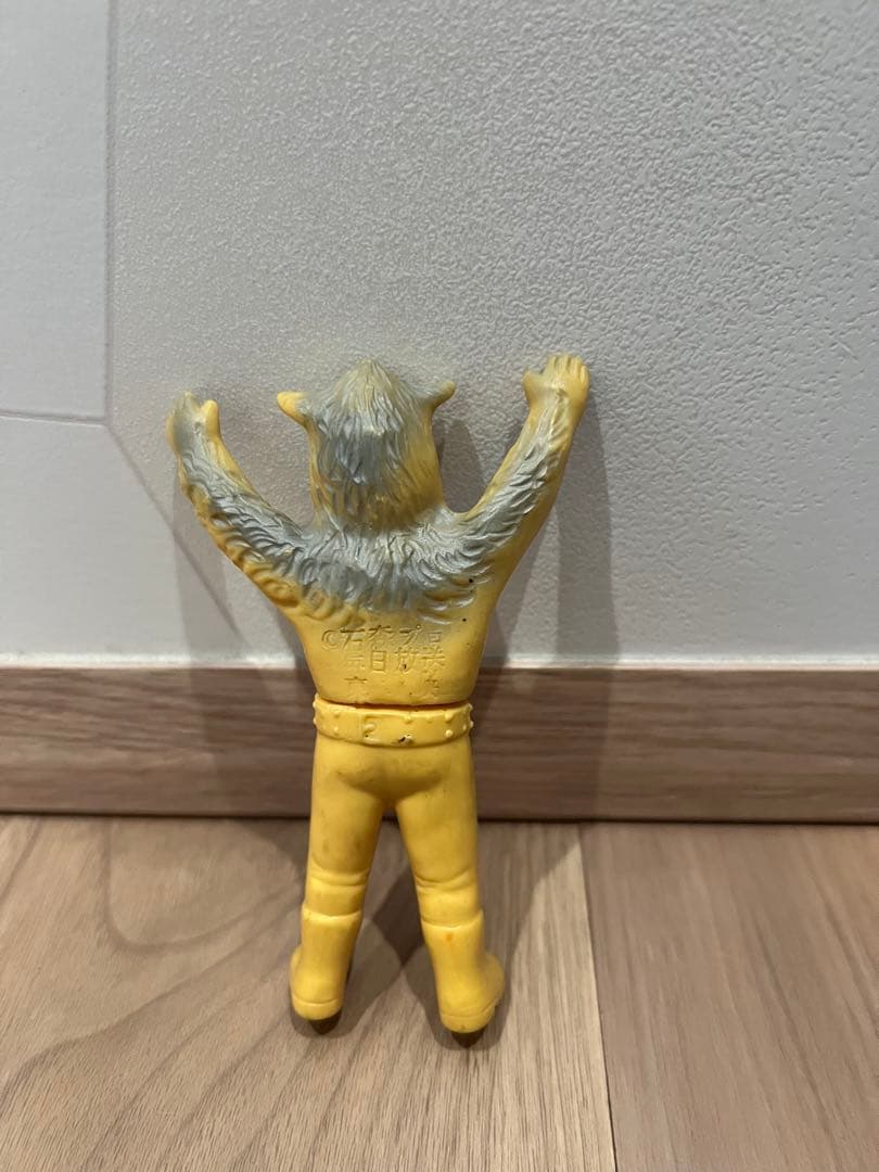 レア　仮面ライダー　狼男　オオカミ男　旧バンダイ　ミニソフビ　ポピー