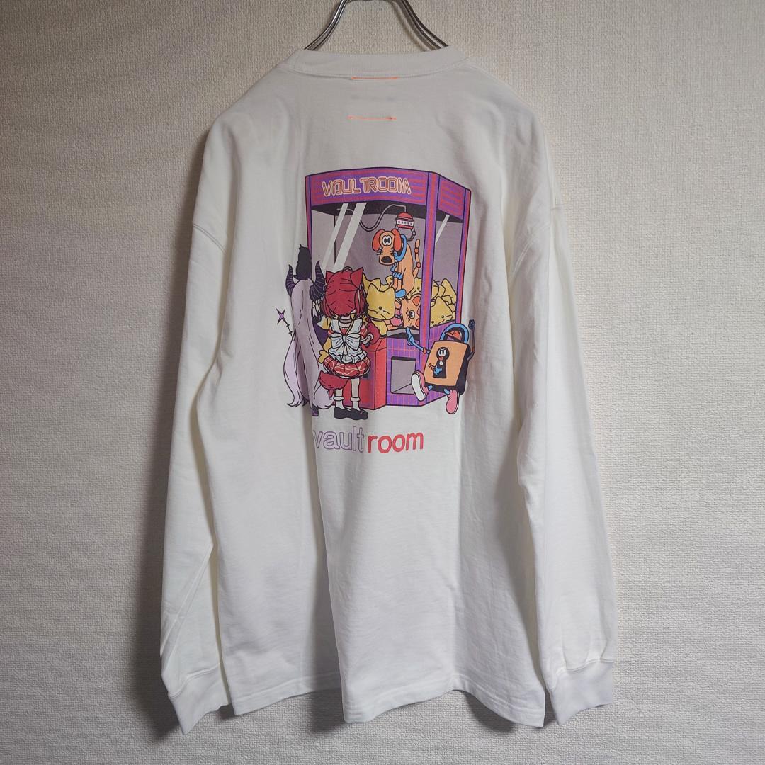 vaultroom LAPKARU L/S TEE WHITE Mサイズ