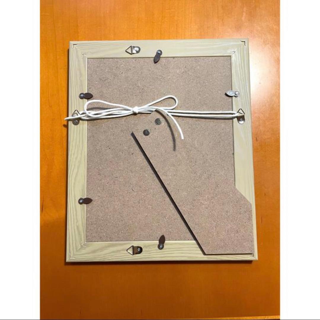 田中かえ　原画 サイン入り 額装済 イラストレーター ステッカー付き