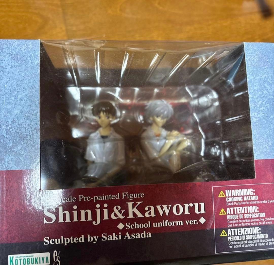 新世紀エヴァンゲリオン 碇シンジ　渚カヲル 壽屋 シンジ　とカヲル フィギュア