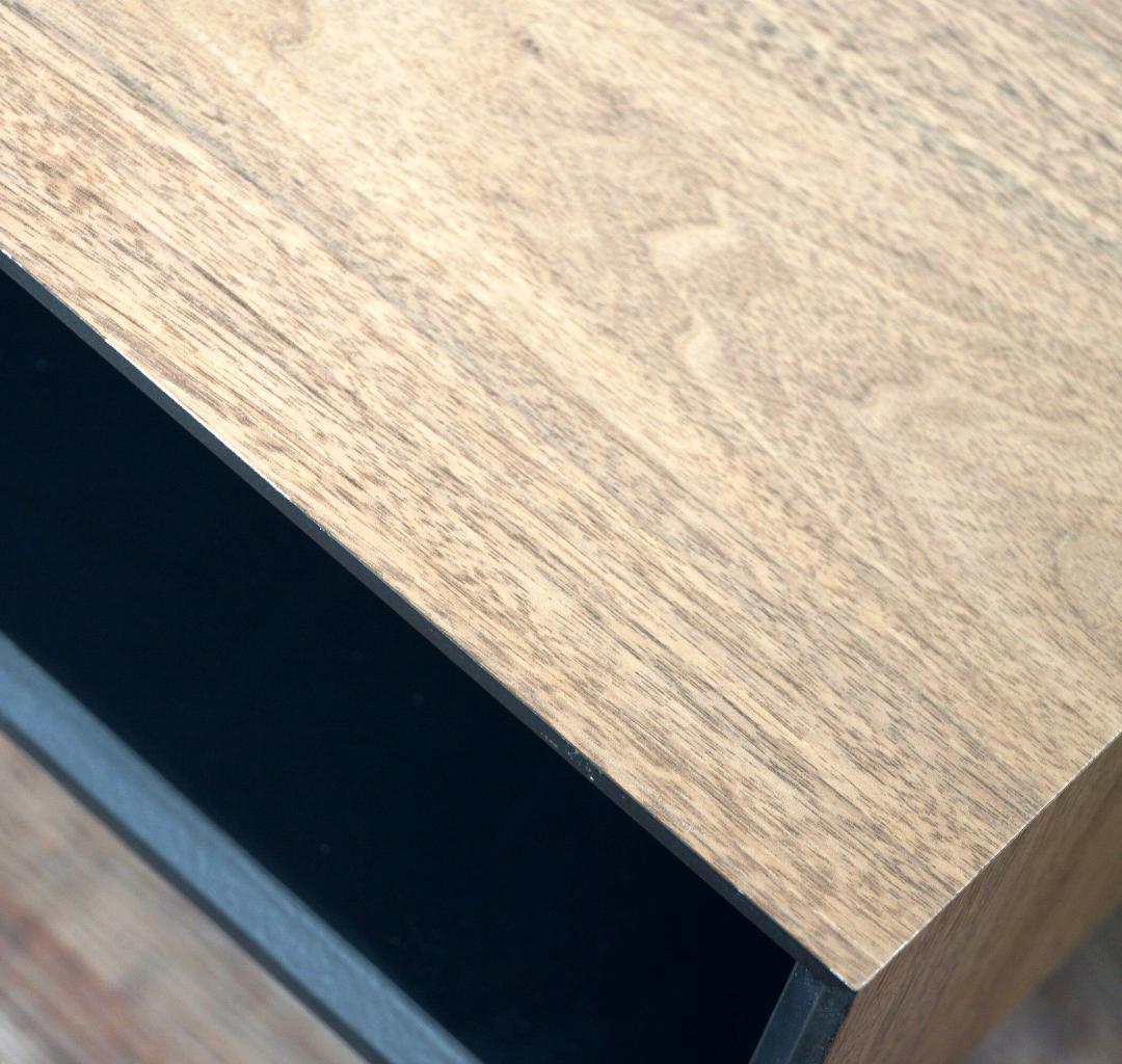 ゴル　センターテーブル 両面から引き出せる 引き出し付き　100cm