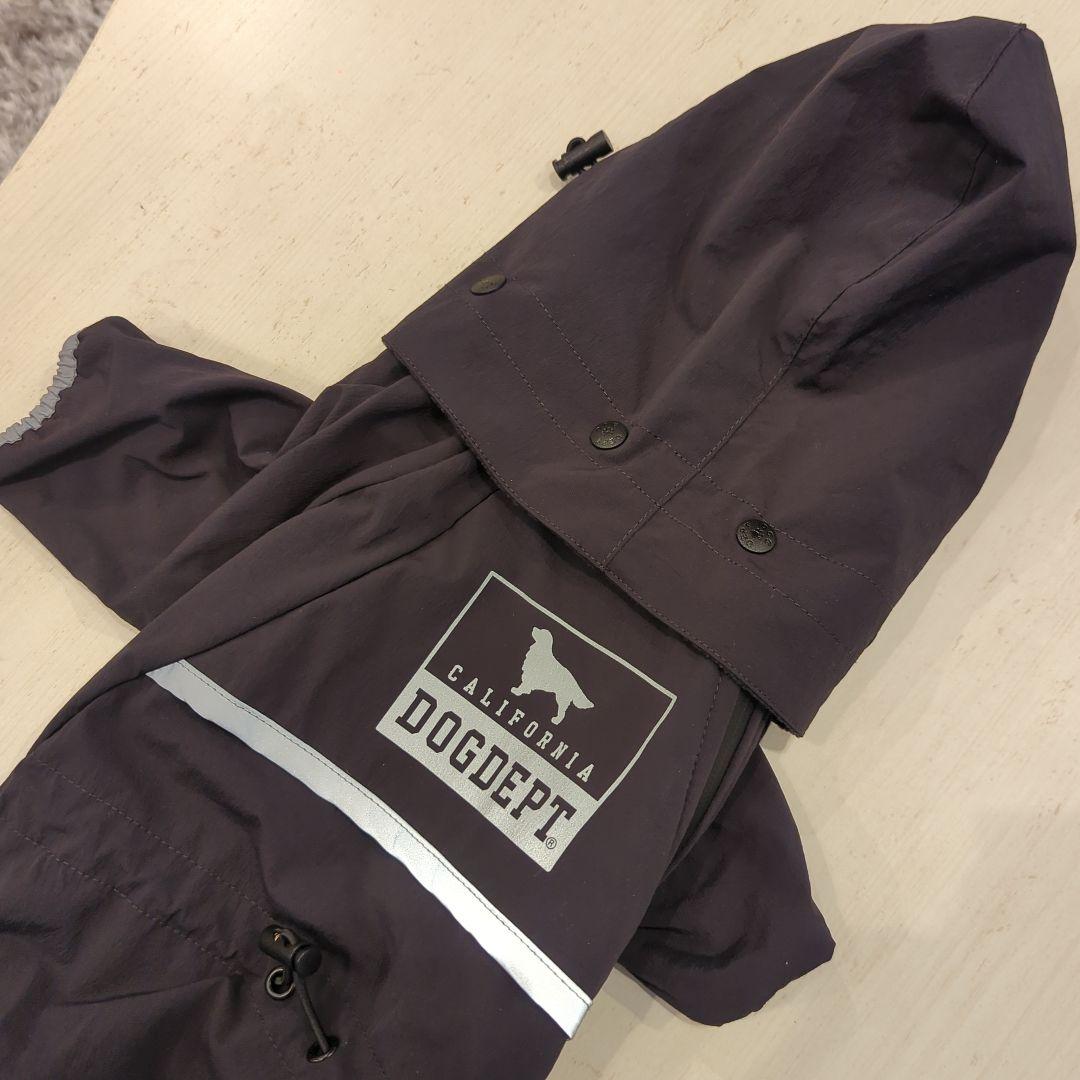 超美品　DOGDEPT テフロンストレッチプロテクトロンパース裏起毛 Mサイズ