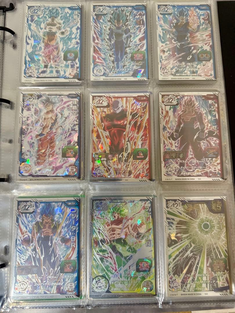 美品ファイル付コレクション用　 ドラゴンボールヒーローズ DA等　神龍