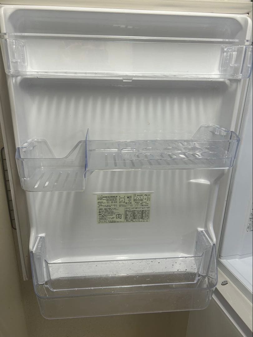 シャーププラズマクラスター冷蔵庫350Ｌ　SJ-GE35 G-W